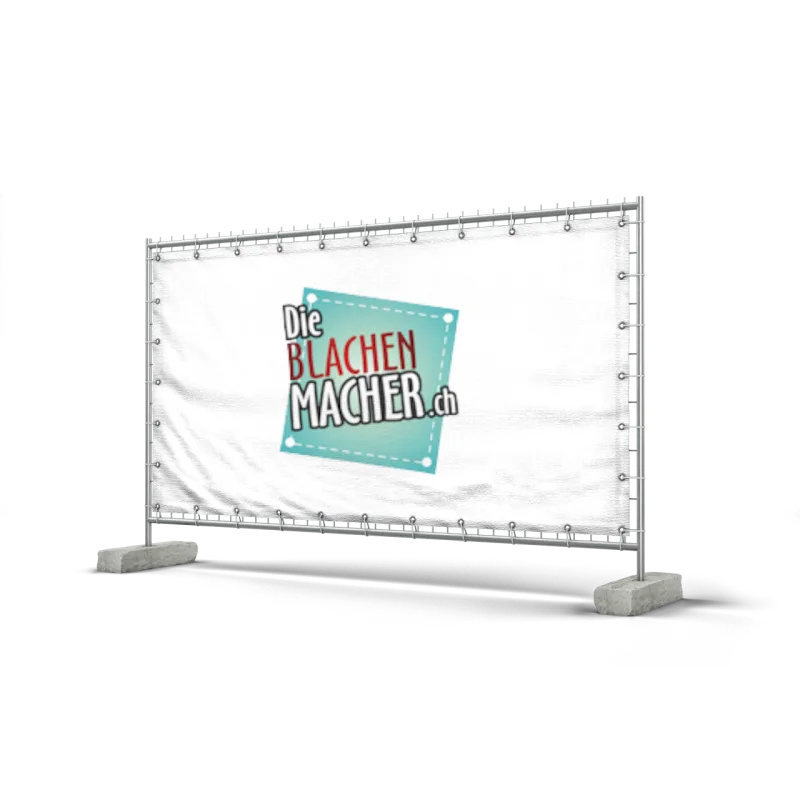 Bauzaun Banner 340x175cm